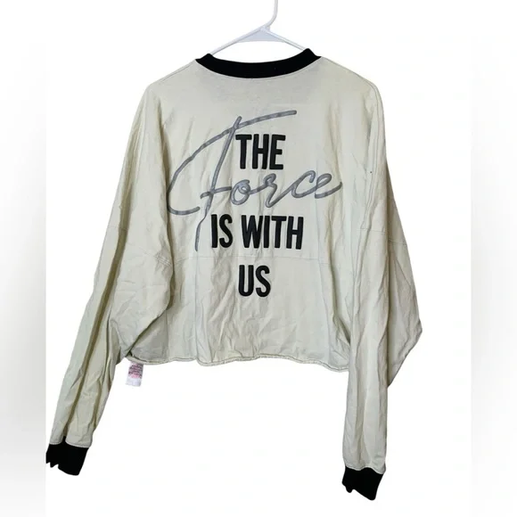 Star Wars Crop Women Of The Galaxy Graphic Spirit Jersey XXL Oversized Boxy - Picture 5 of 10